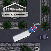 18 wheeler truck parking